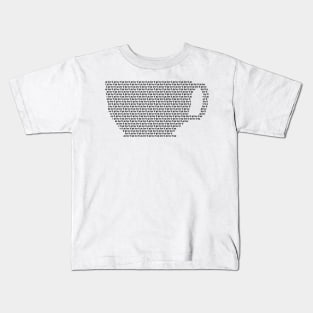 I love tea Phonetically | Linguistics Kids T-Shirt